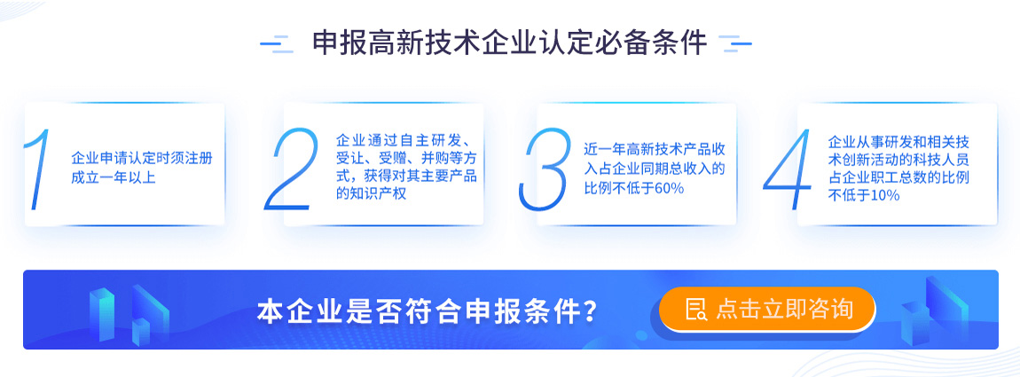 高新技術企業(yè)認定條件